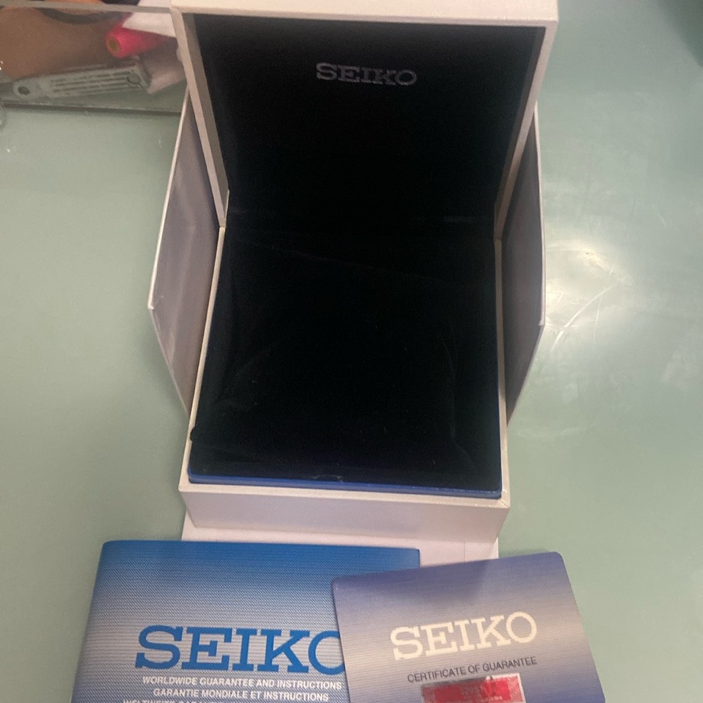 SEIKO WATCH BOX